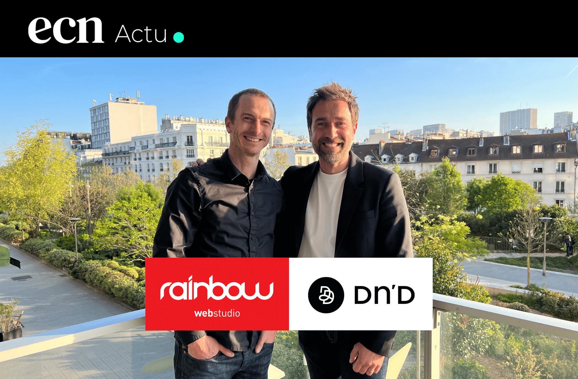 Dn’D annonce son rapprochement stratégique avec Rainbow pour renforcer son expertise Shopify dn'd rainbow