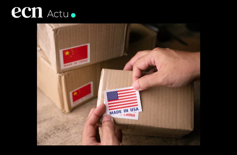 Exportations e-commerce chinoises vers les États-Unis : une chute de 65% sous l'effet des tarifs douaniers Exportations e-commerce chinoises vers les États-Unis : une chute de 65% sous l'effet des tarifs douaniers