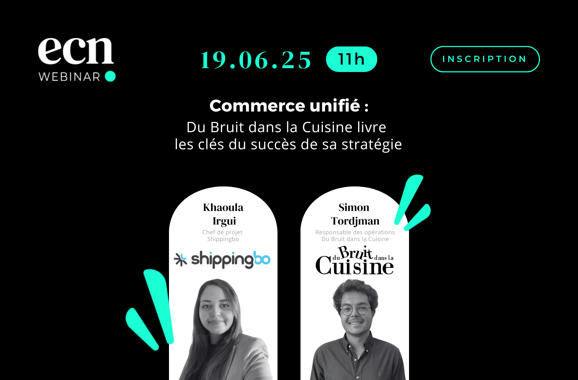 Commerce unifié : Du Bruit dans la cuisine livre les clés du succès de sa stratégie header webinar shippingbo du bruit dans la cuisine