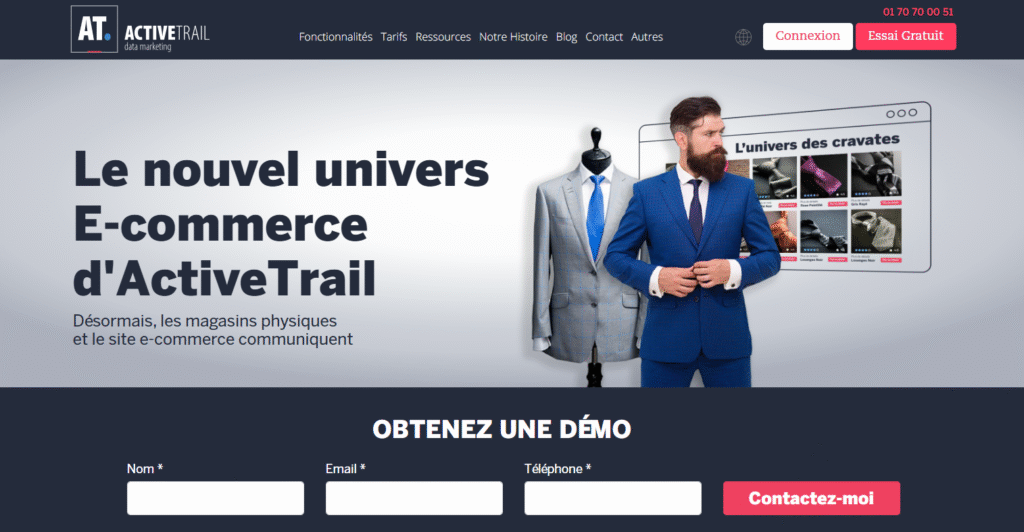 ActiveTrail, la solution de data marketing N°1 indispensable pour les boutiques e-commerce ActiveTrail ecommerce