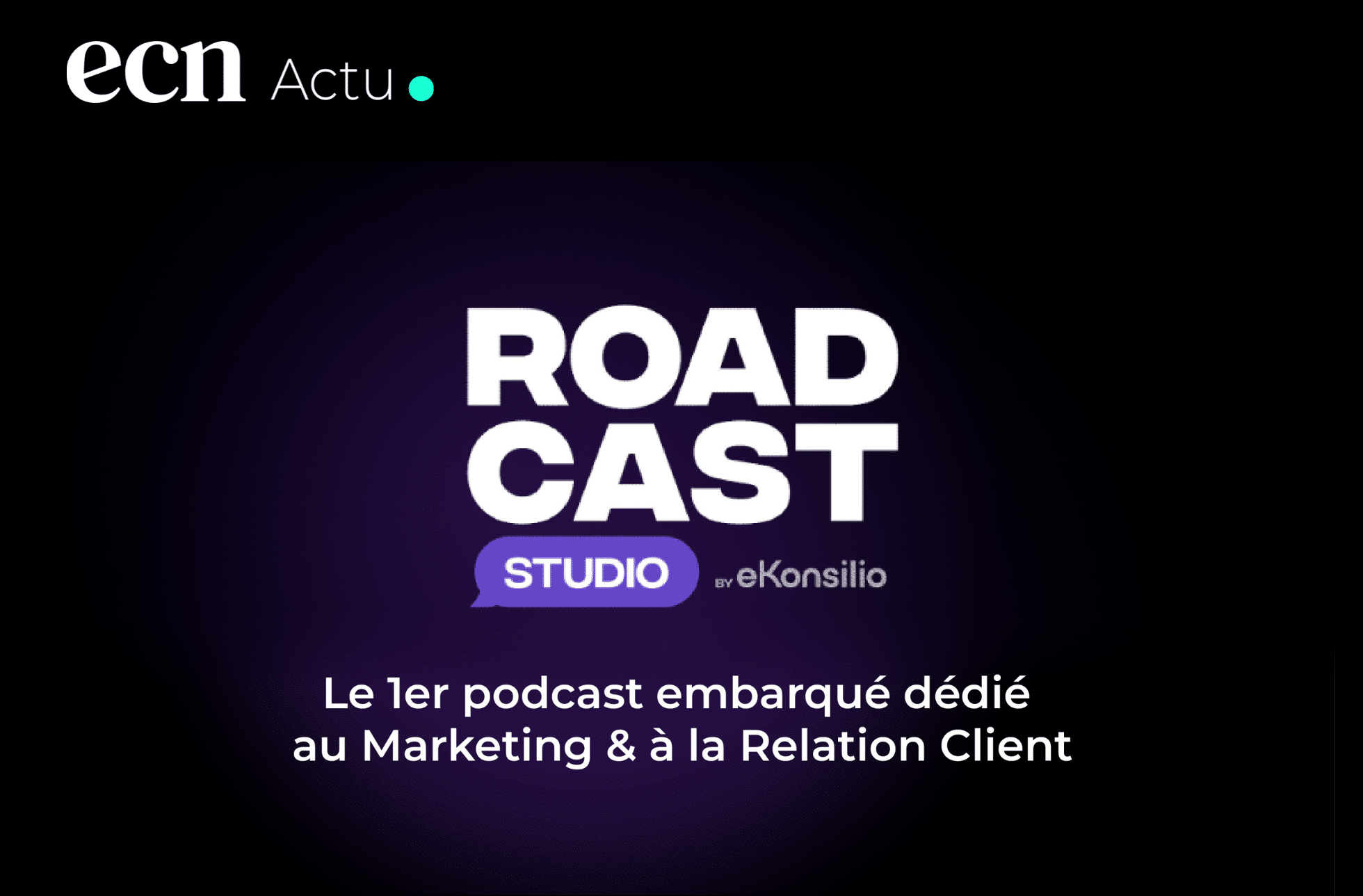 eKonsilio lance RoadCast Studio : le 1er podcast embarqué roadcast studio visuel podcast ekonsilio