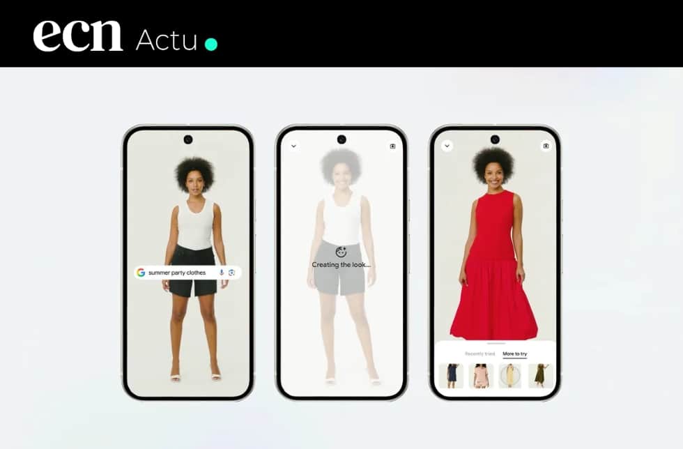 Essayage virtuel, alertes prix, inspiration déco : les nouveautés shopping de Google Essayage virtuel, alertes prix, inspiration déco : les nouveautés shopping de Google