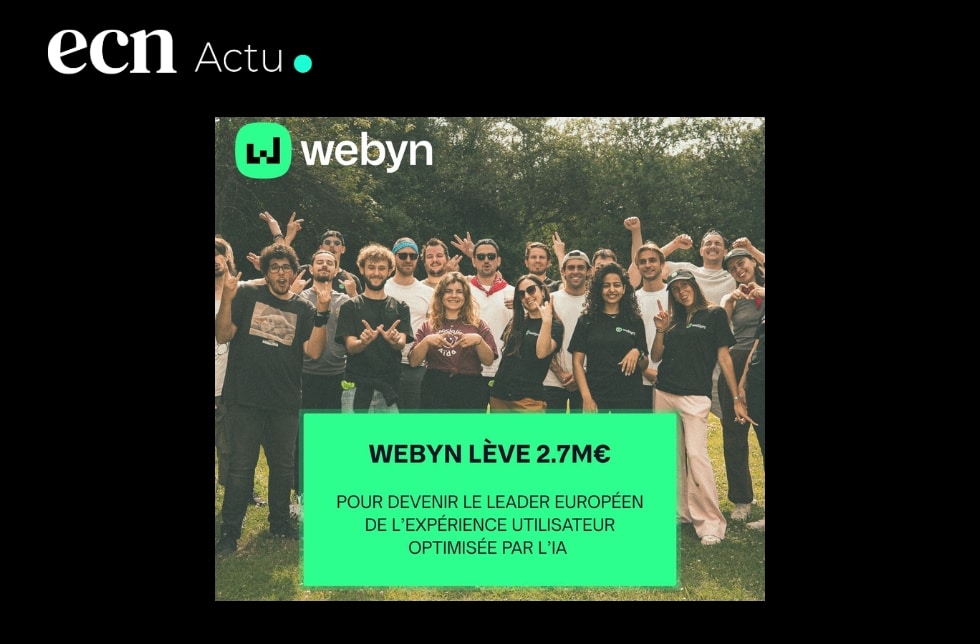 Webyn lève 2,7 millions d’euros pour devenir le champion européen de l’optimisation UX par l’IA