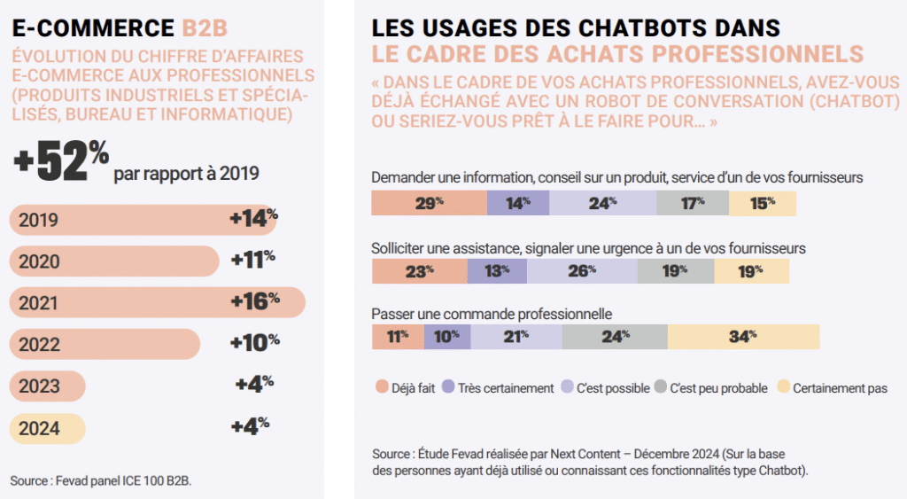 e-commerce b2b en france 2025 : les chiffres cl&eacute;s