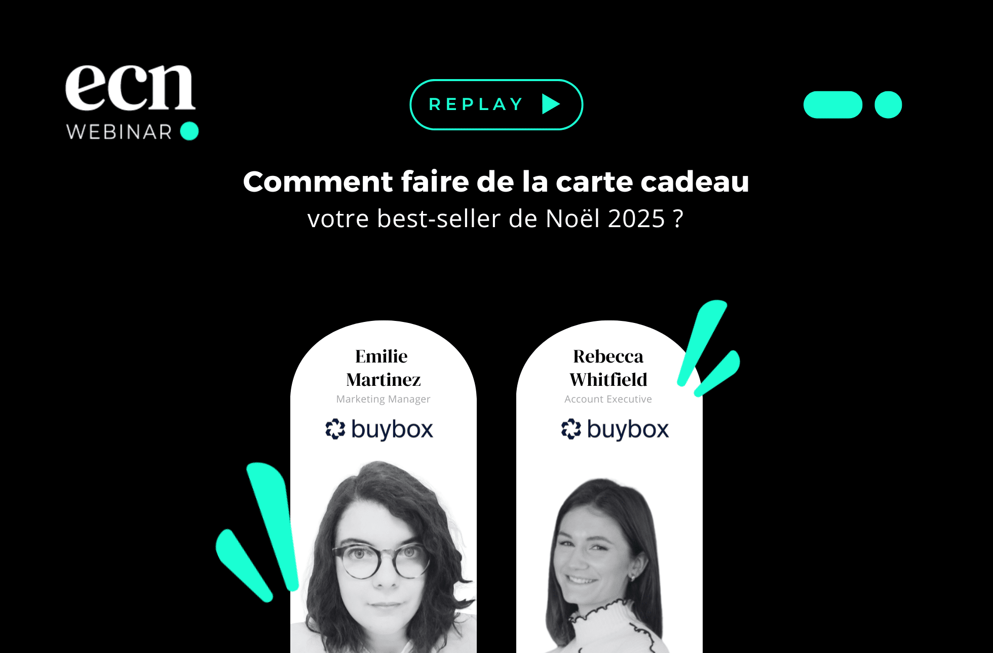 Comment faire de la carte cadeau votre best-seller de Noël 2025 ? webinar buybox carte cadeau