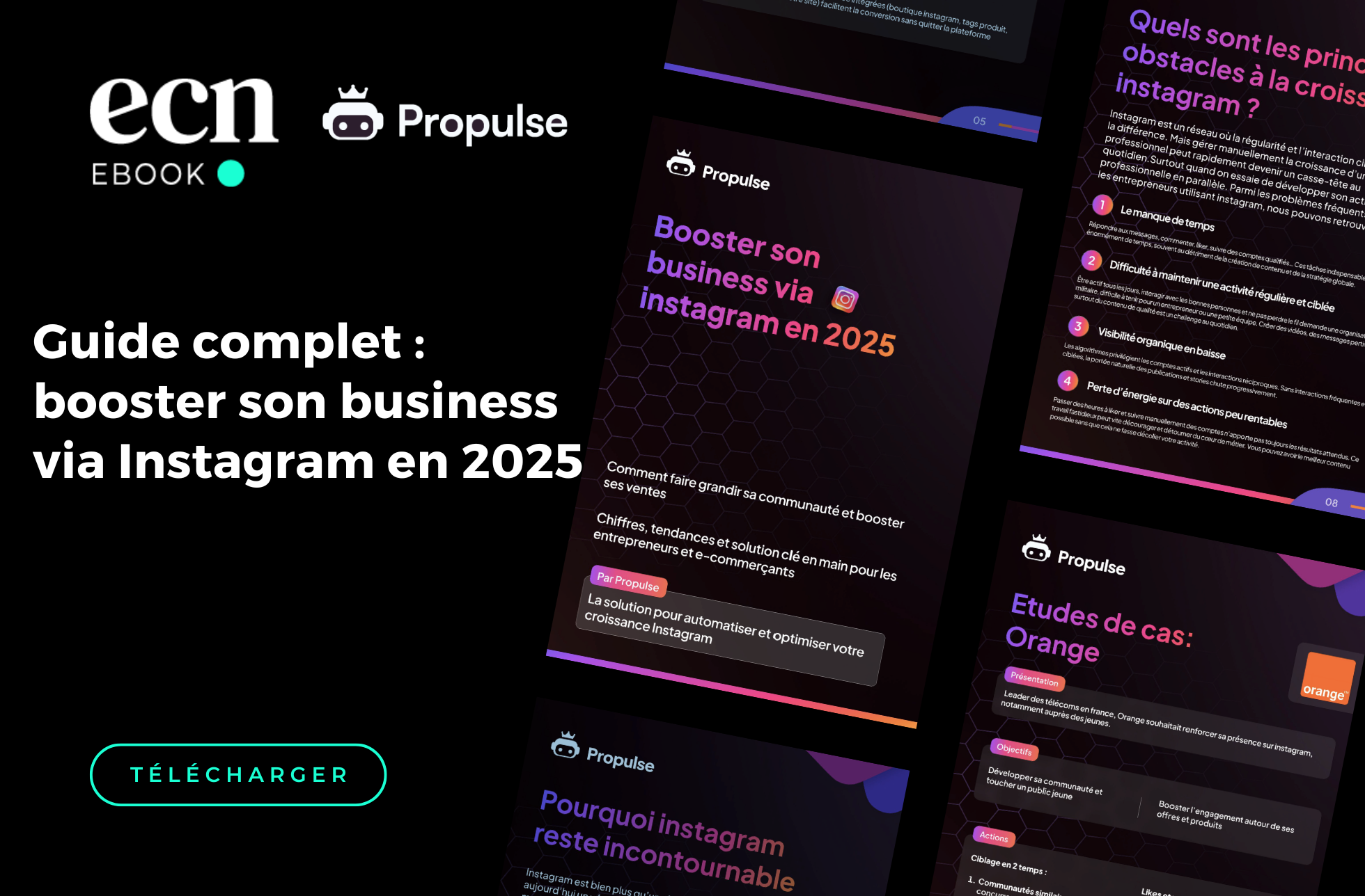Guide complet : booster son business via Instagram en 2025 ebook propulse guide complet instagram