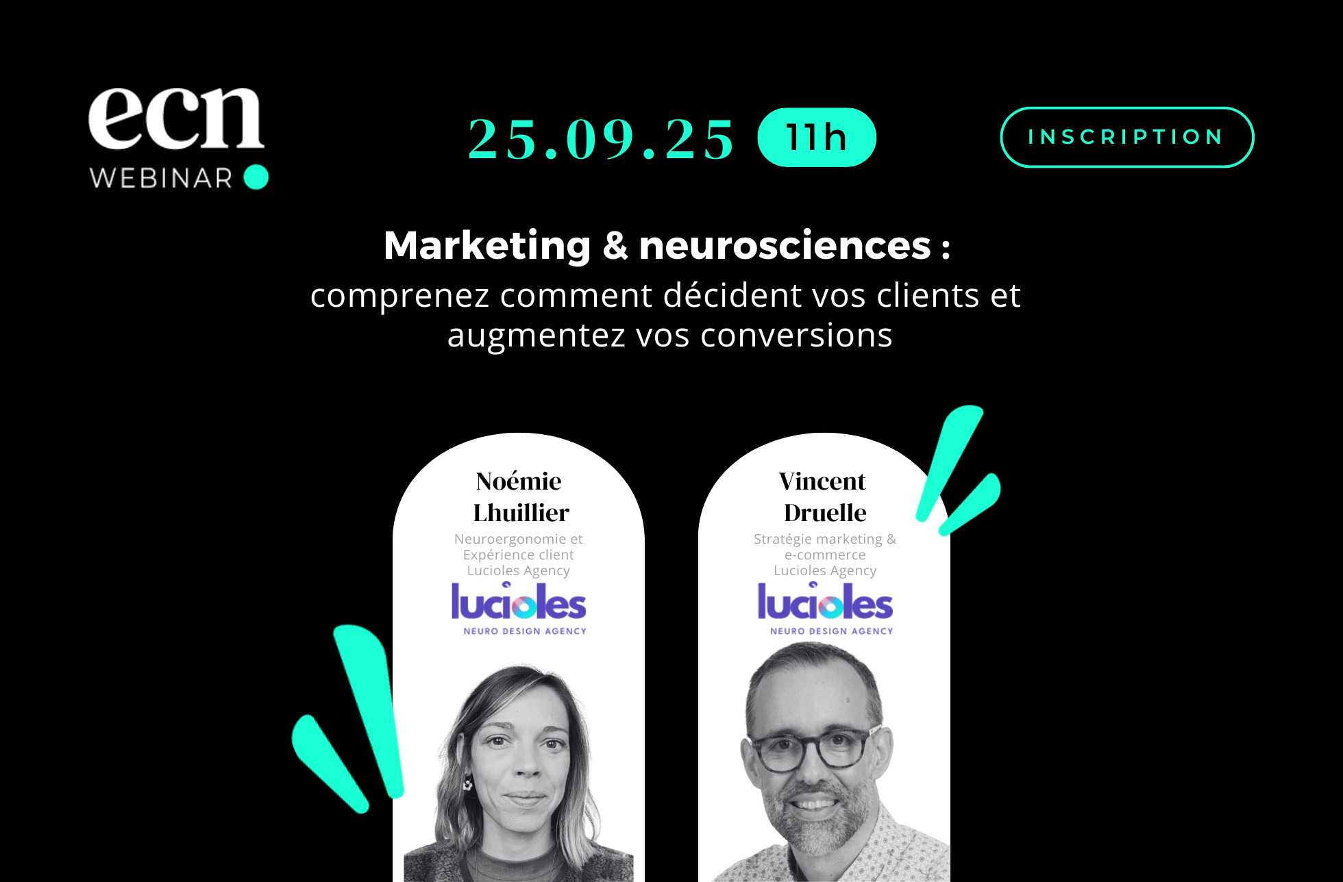 Marketing & neurosciences : comprenez comment décident vos clients et augmentez vos conversions header webinar lucioles marketing neurosciences