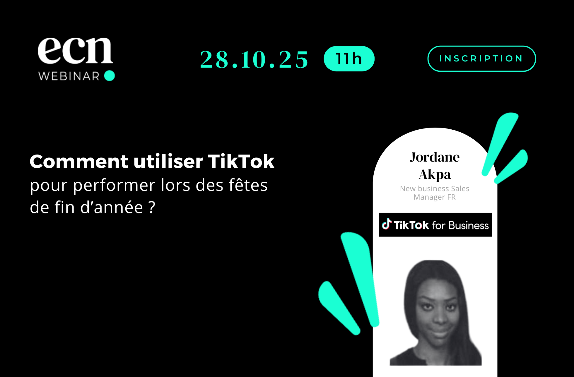 Comment utiliser TikTok pour performer lors des fêtes de fin d’année ? webinar tiktok fetes de fin d'année