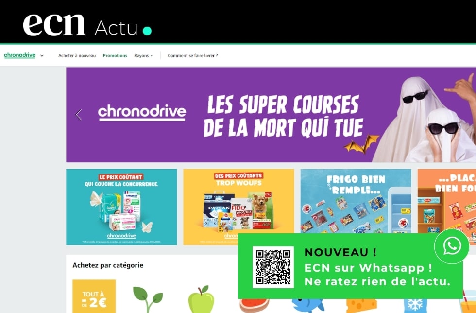 Vous pouvez désormais faire vos courses Chronodrive directement sur Amazon.fr