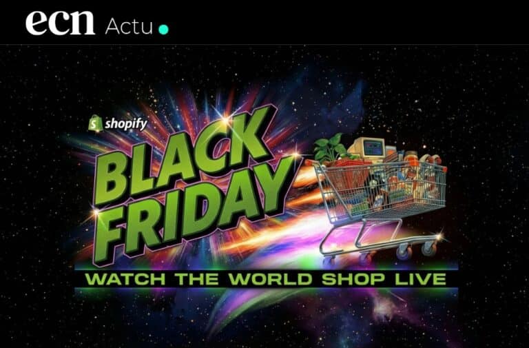 Black Friday 2025 : Shopify enregistre 14,6 Mds$ et une explosion de 48% des magasins physiques en France