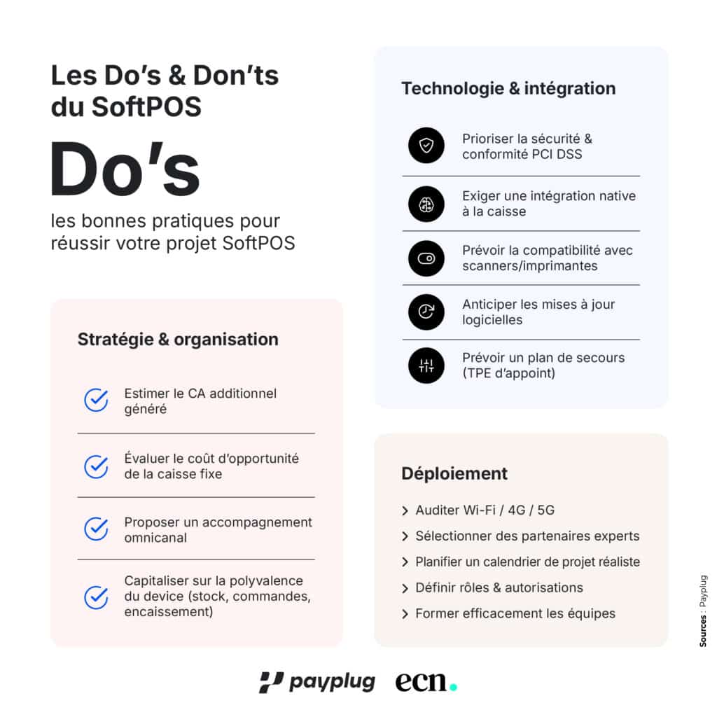 softpos infographie bonnes pratiques