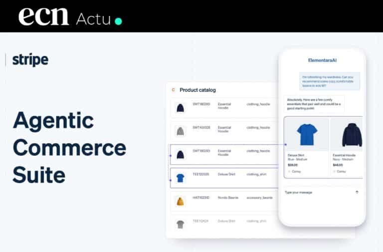 Stripe lance l'Agentic Commerce Suite pour vendre via ChatGPT et les assistants IA