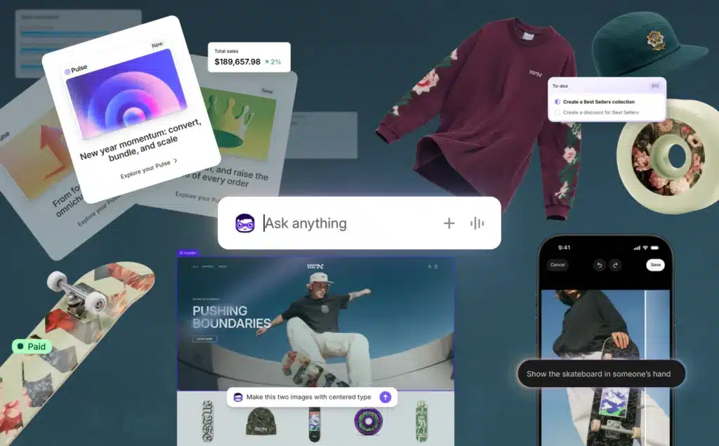 Shopify Winter Edition 2026 : Le résumé complet des 150 nouveautés Sidekick Shopify Winter 26