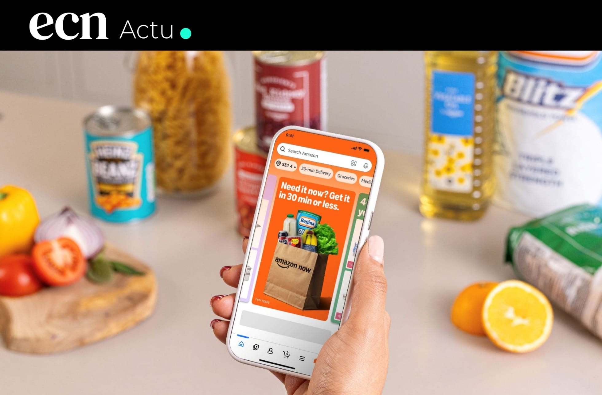 Amazon Now : La livraison en 30 minutes débarque à Londres, avec l'Europe en ligne de mire