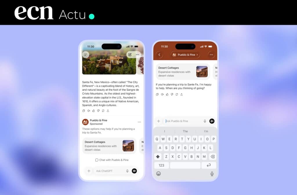 Publicité sur ChatGPT Une nouvelle mine d'or pour l'acquisition e-commerce