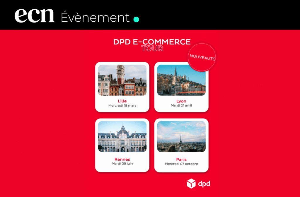 dpd e-commerce tour visuel dates lieux
