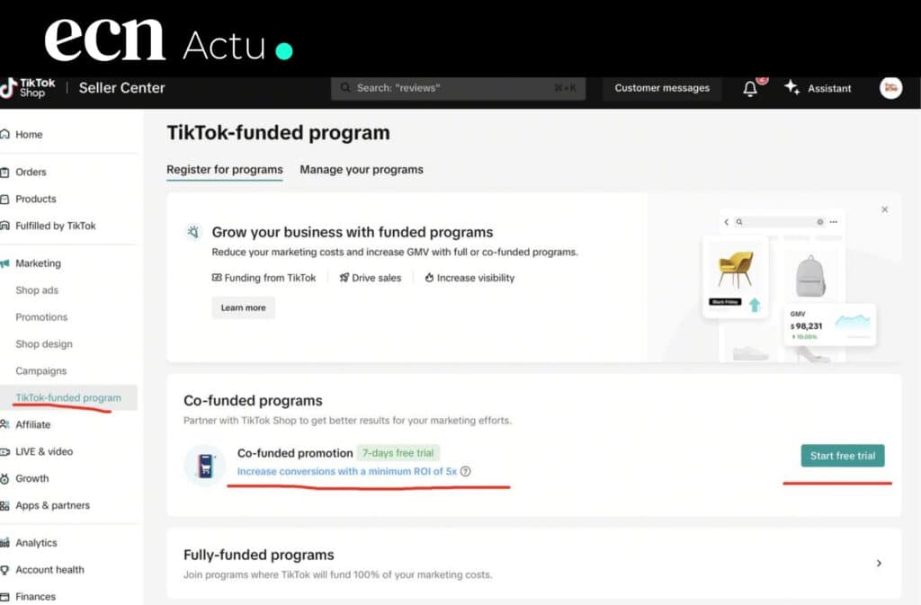 ROI x5 garanti sur TikTok Shop ? Tout savoir sur le nouveau Smart Promotion Program