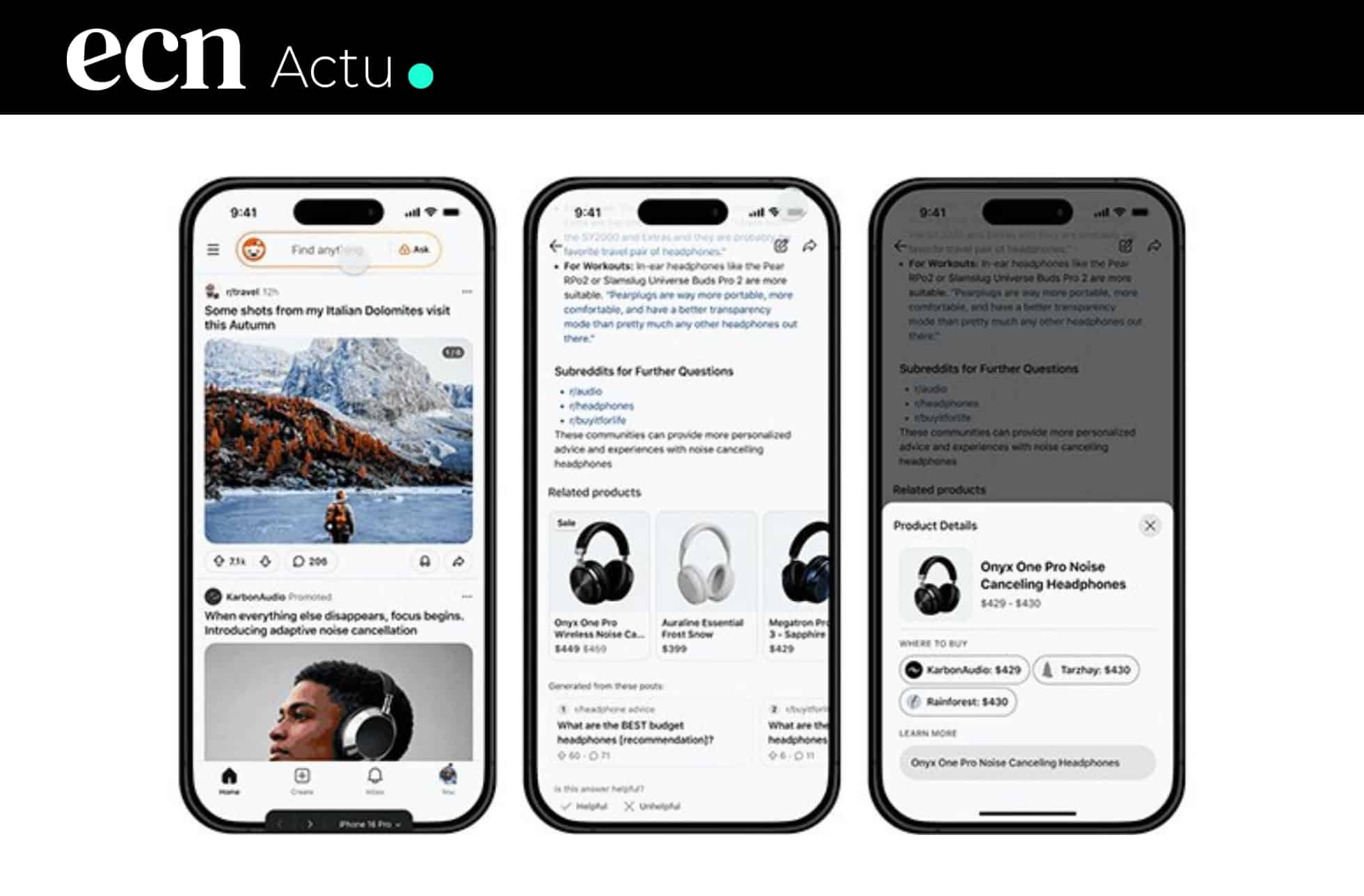 Reddit teste les carrousels shopping : la communauté comme nouveau canal d'acquisition