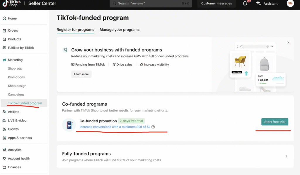Smart Promotion TikTok Shop
