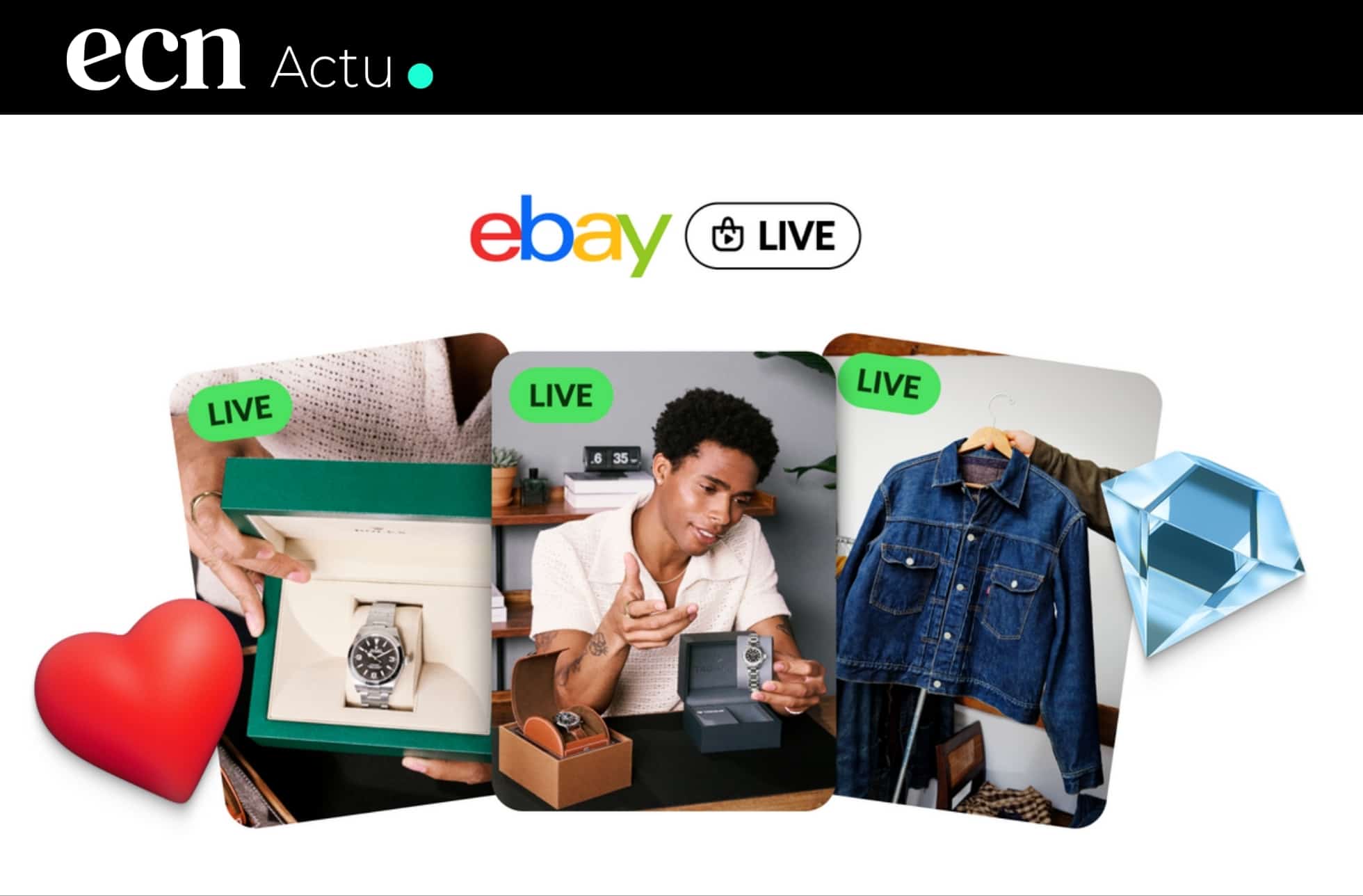 eBay Live arrive en France : la marketplace mise sur le live shopping pour relancer l’engagement