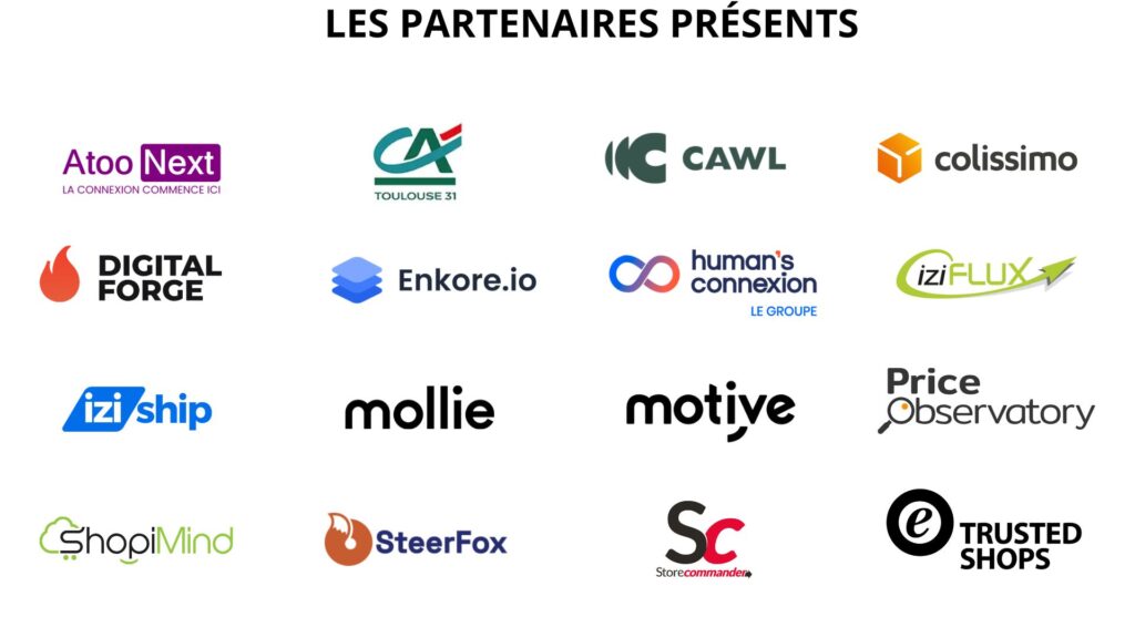 CibleWeb Connect Toulouse 2026 : une journée pour (vraiment) activer vos leviers de croissance e-commerce à l’ère de l’IA logos partenaires event CibleWeb Toulouse