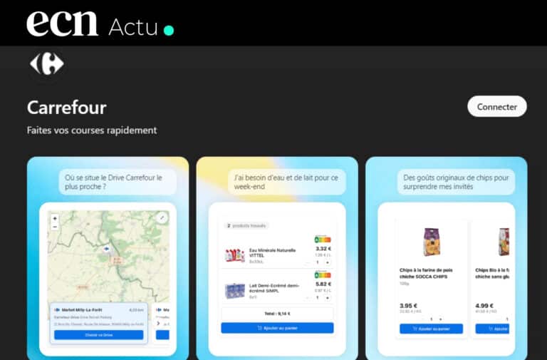 Et si vos courses commençaient sur ChatGPT ? Le pari stratégique de Carrefour
