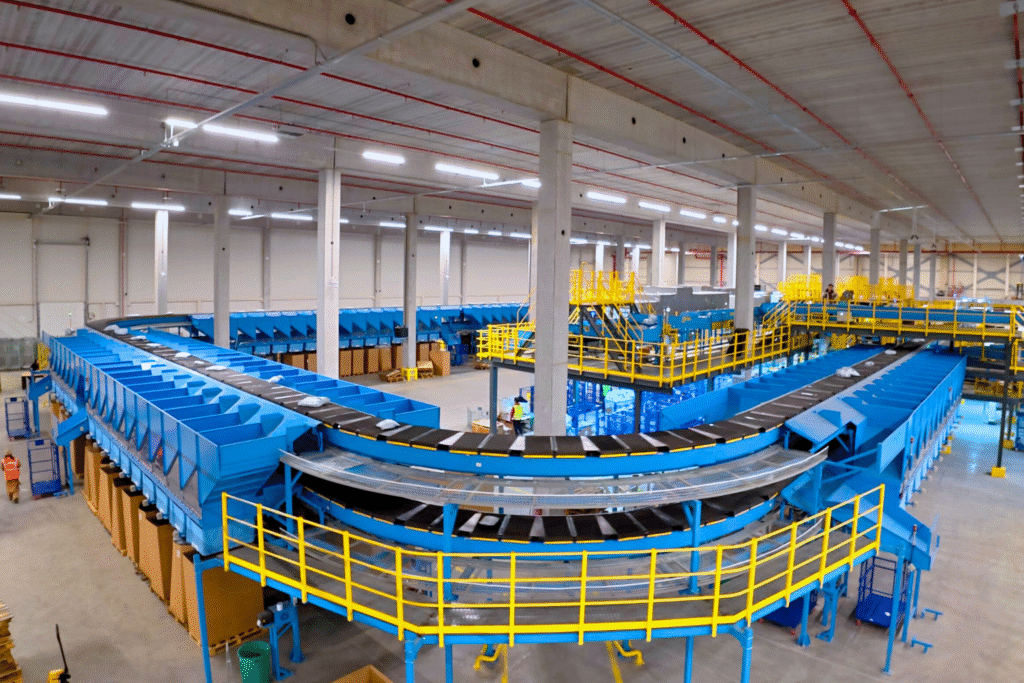 gofo image chaine colis tri