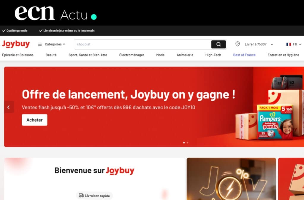 Joybuy arrive en France : comment l'Amazon chinois veut imposer la livraison le jour même (et bousculer Fnac Darty)