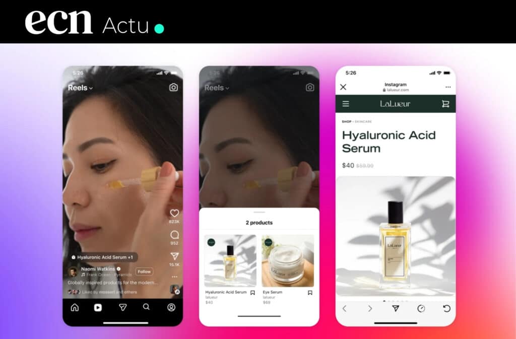 Meta rend les Reels achetables : la riposte anti-TikTok Shop qui transforme l'affiliation en machine à cash