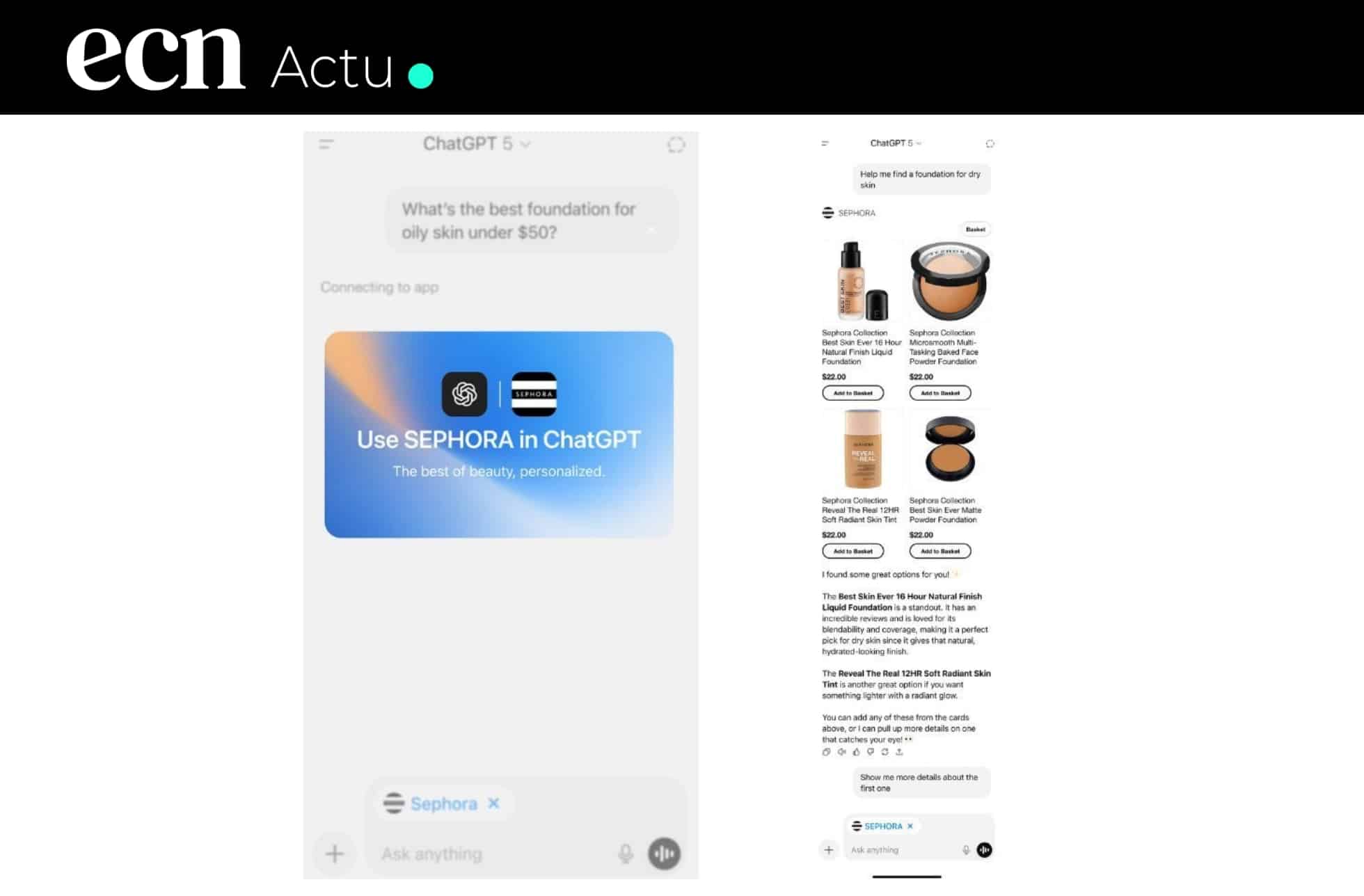 Sephora intègre ChatGPT : comment la marque se transforme elle-même en "agent conversationnel"