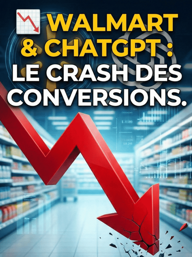 Walmart & ChatGPT : Pourquoi l&rsquo;achat direct dans l&rsquo;IA est un &eacute;chec