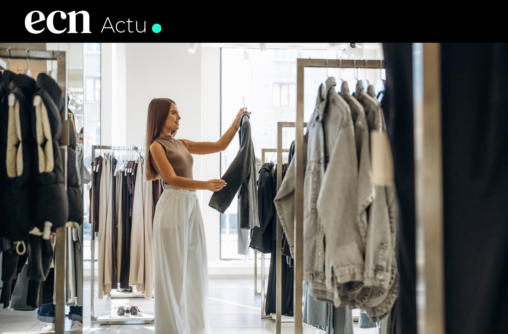 Habillement en mars : à -4,4 %, le marché est piégé par la visite sans achat