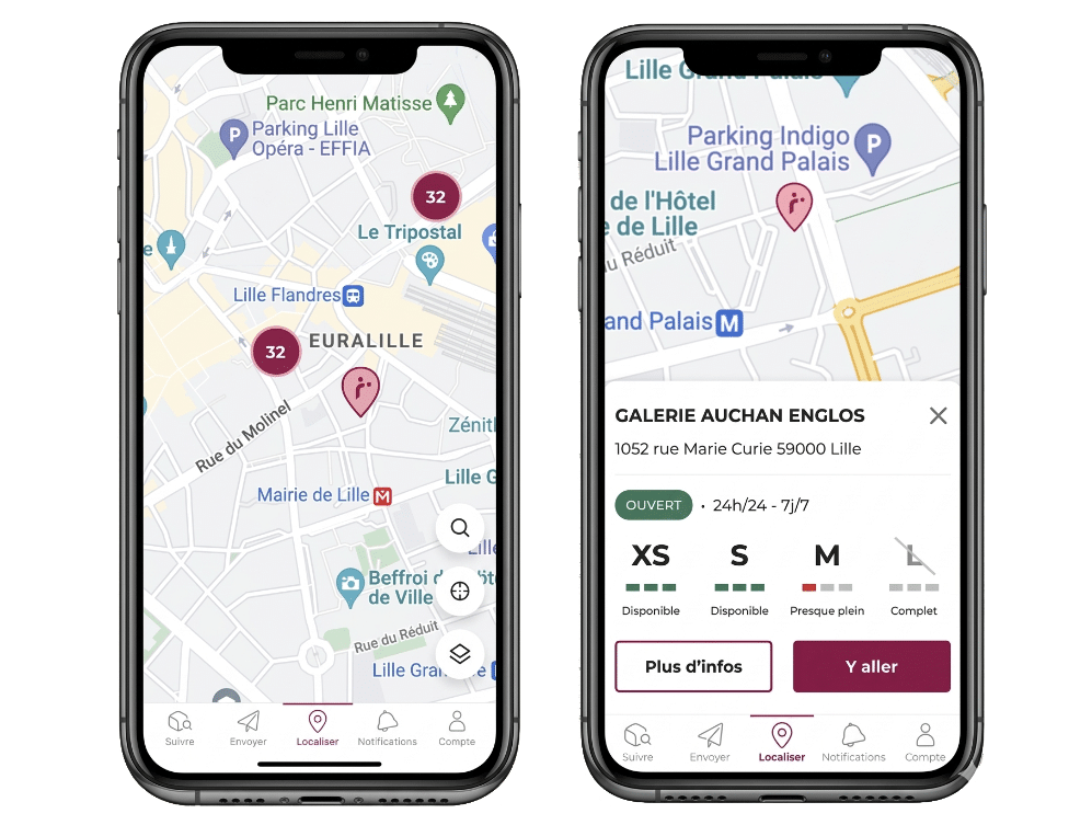 exemple application mondial relay disponibilit&eacute; lockers en temps r&eacute;el