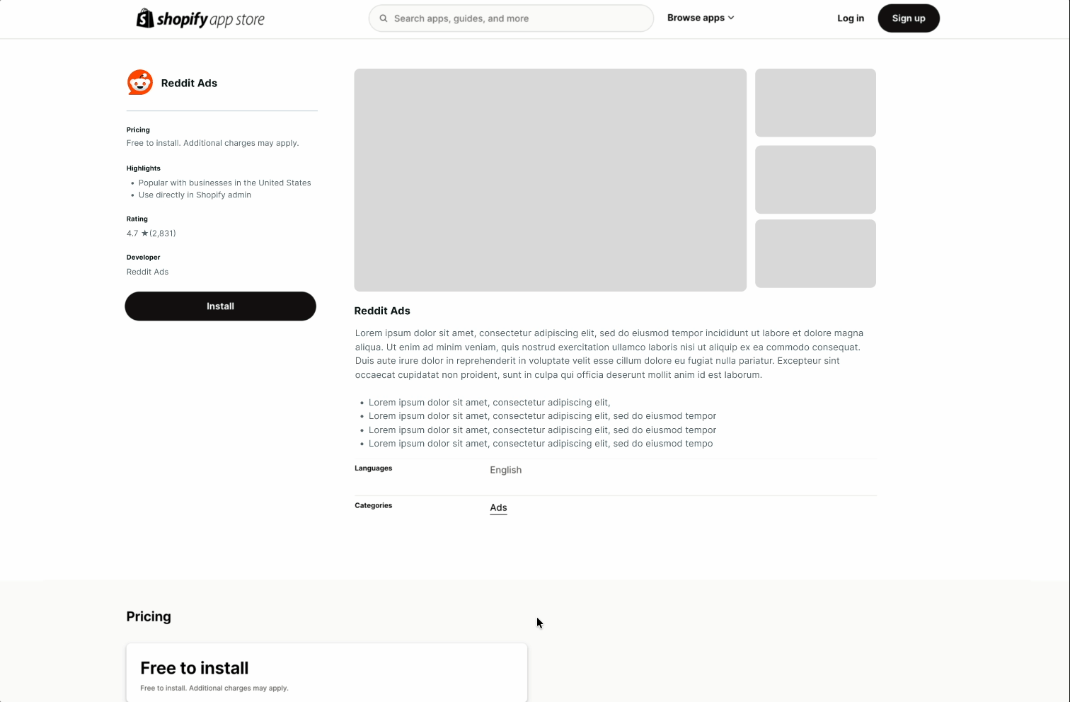 integration shopify sur reddit