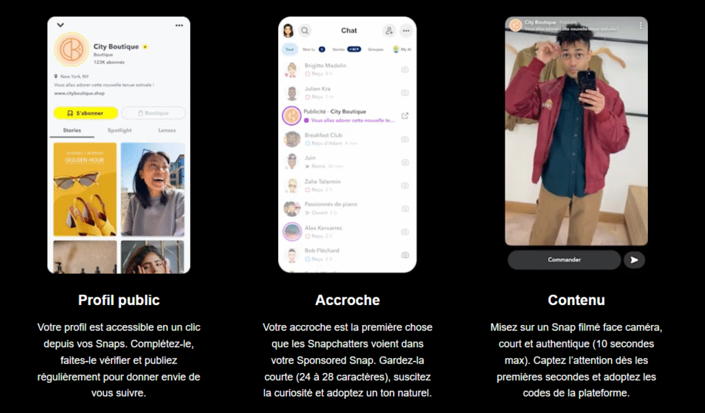 Snapchat Sponsored Snaps - exemple