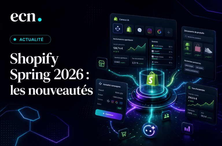 Shopify Spring 2026 : Catalog, UCP et Sidekick installent l’IA au cœur du commerce