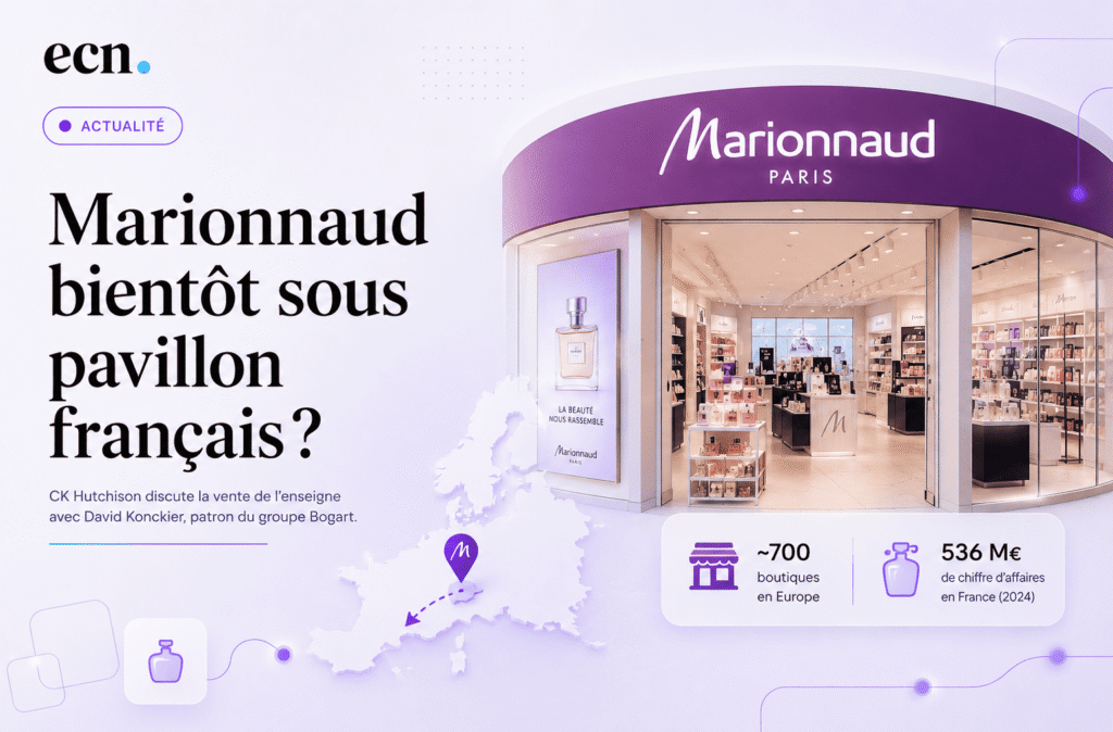 Marionnaud bientôt racheté par David Konckier : l’enseigne de beauté pourrait repasser sous pavillon français