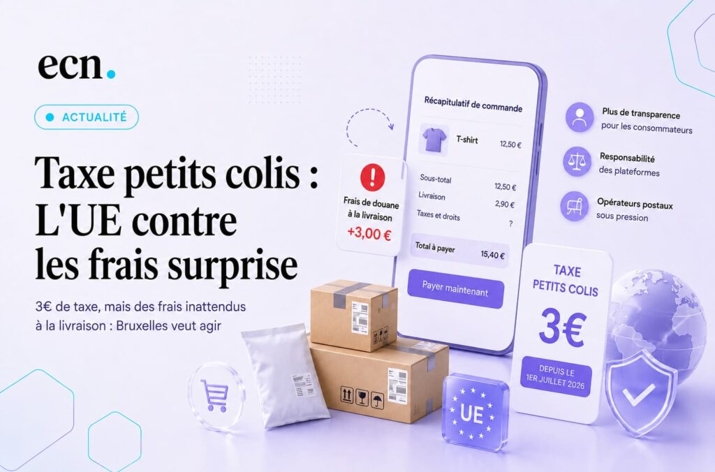 Taxe petits colis : les frais surprise ouvrent une fenêtre aux e-commerçants français