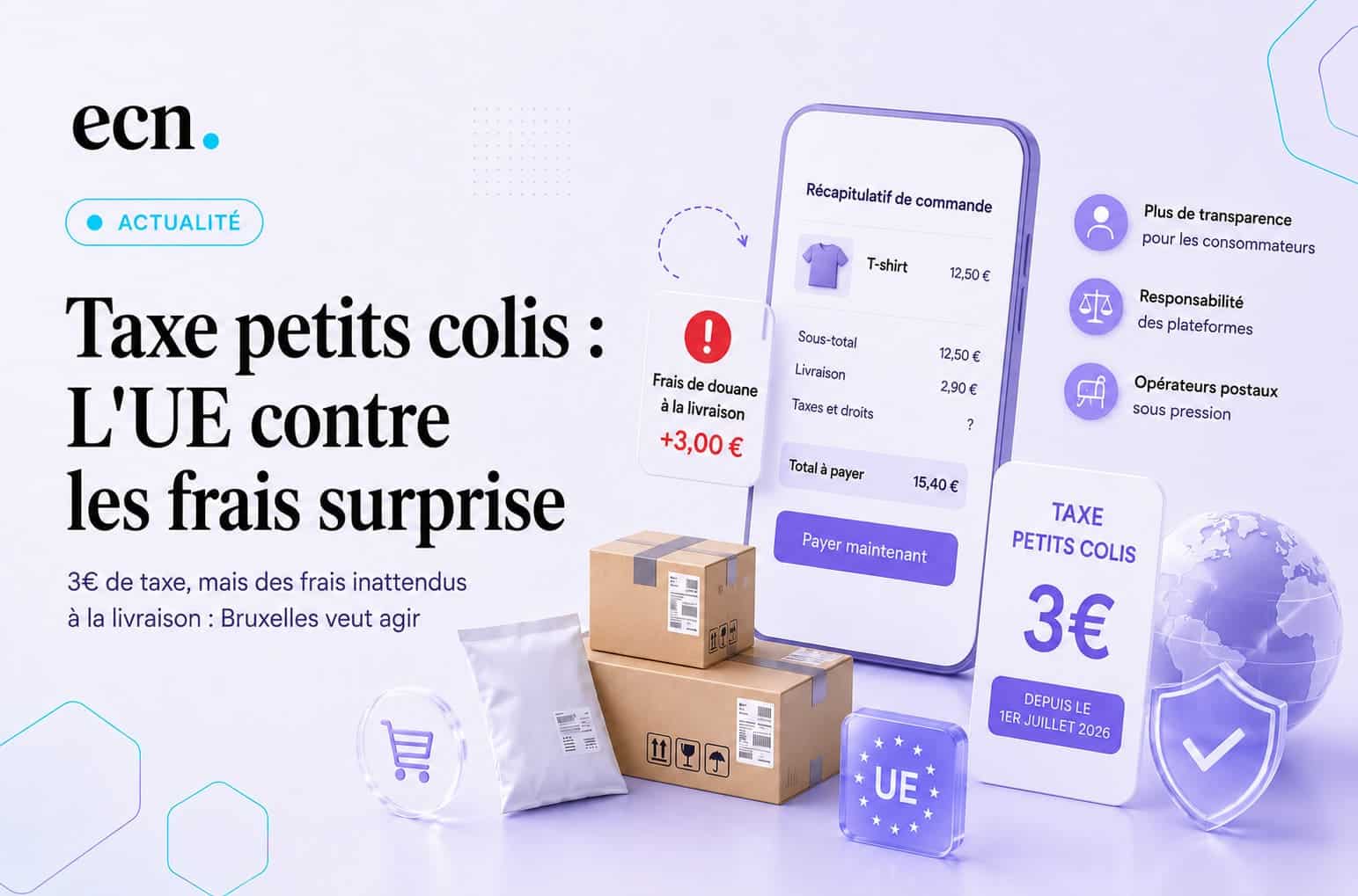 Taxe petits colis : les frais surprise ouvrent une fenêtre aux e-commerçants français