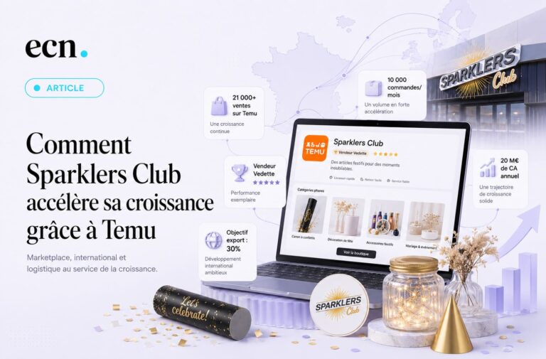 Comment Sparklers Club accélère sa croissance grâce à Temu