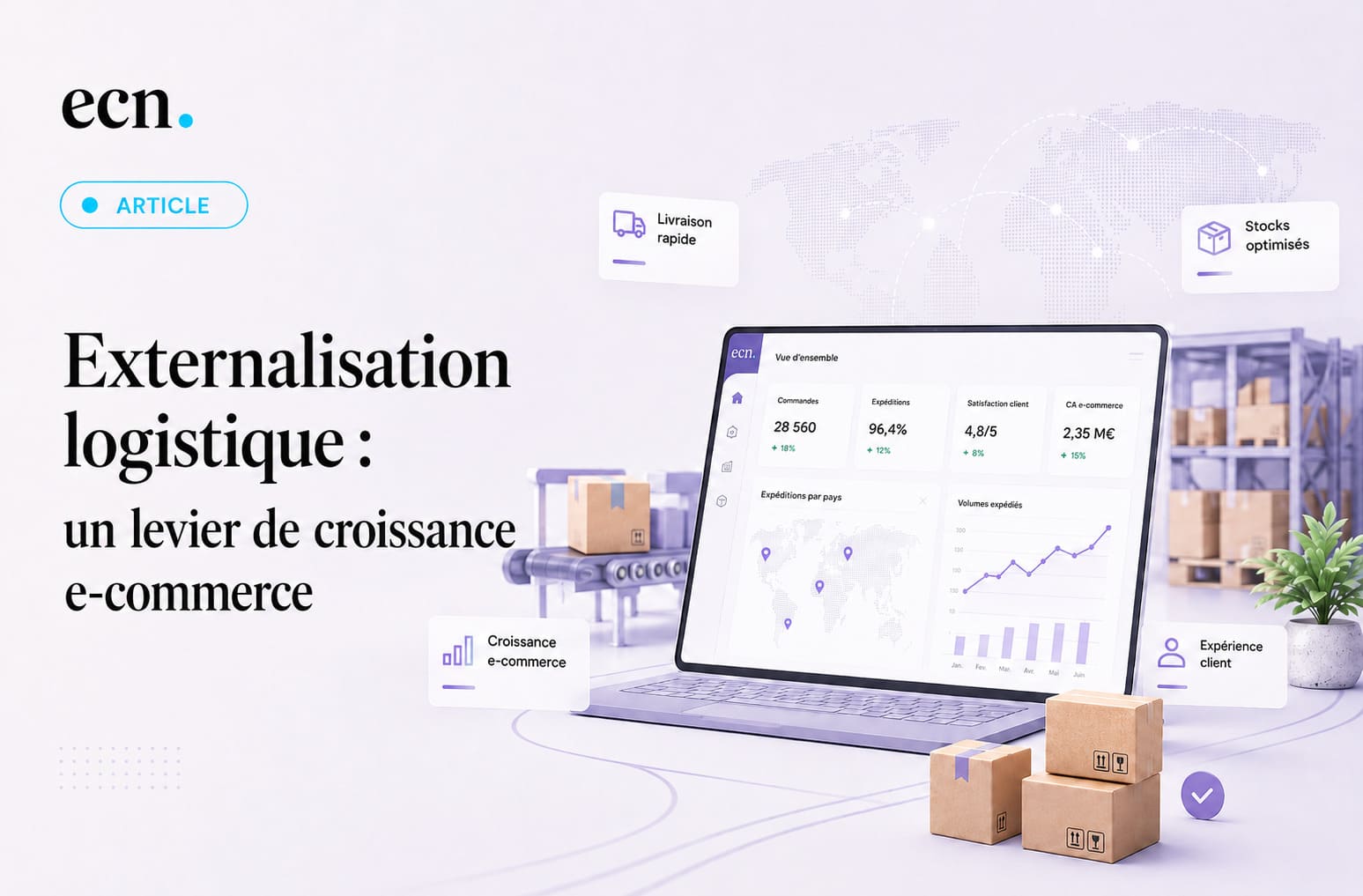 E-commerce : quand l’externalisation logistique devient un levier de croissance