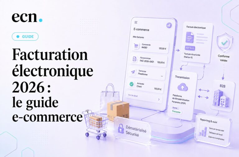 Facturation électronique e-commerce : guide pratique e-invoicing, e-reporting et plateformes agréées