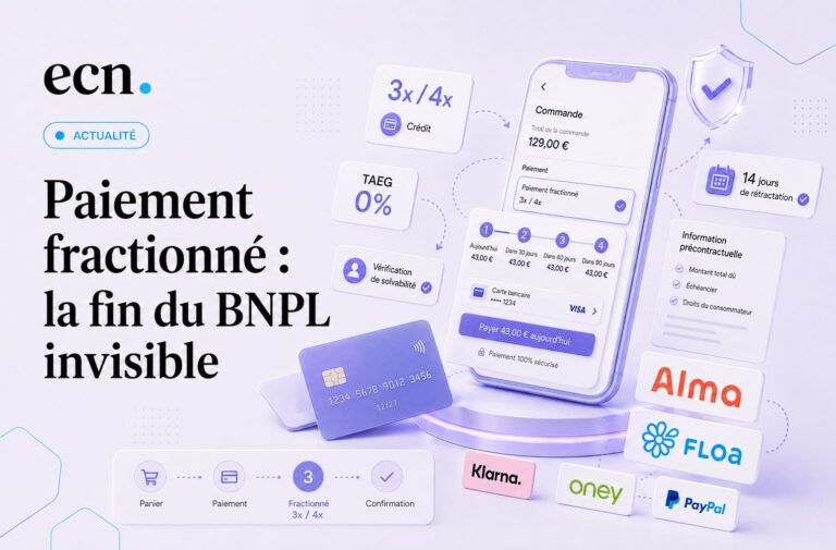 Paiement en 3 ou 4 fois le BNPL devient un vrai crédit à partir du 20 novembre 2026