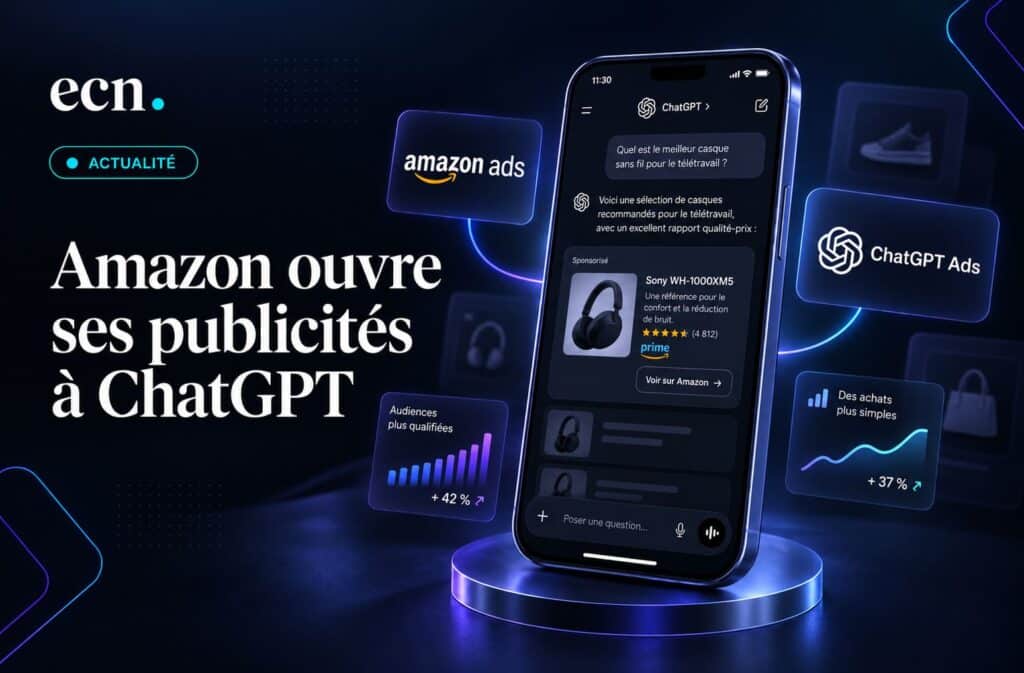 Amazon limite l’accès de ChatGPT à son catalogue, mais ouvre Amazon Ads à ChatGPT