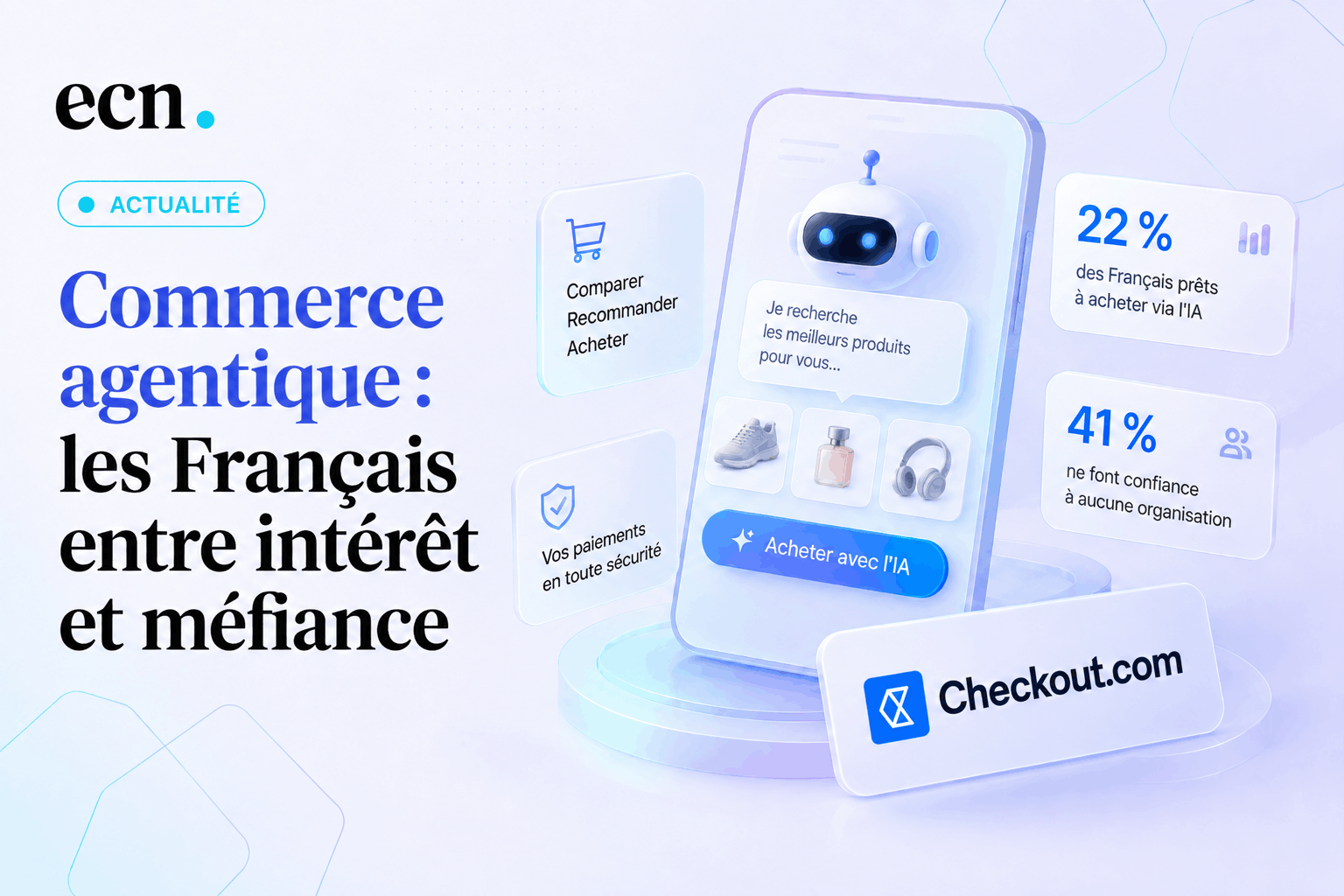 commerce agentique checkout.com