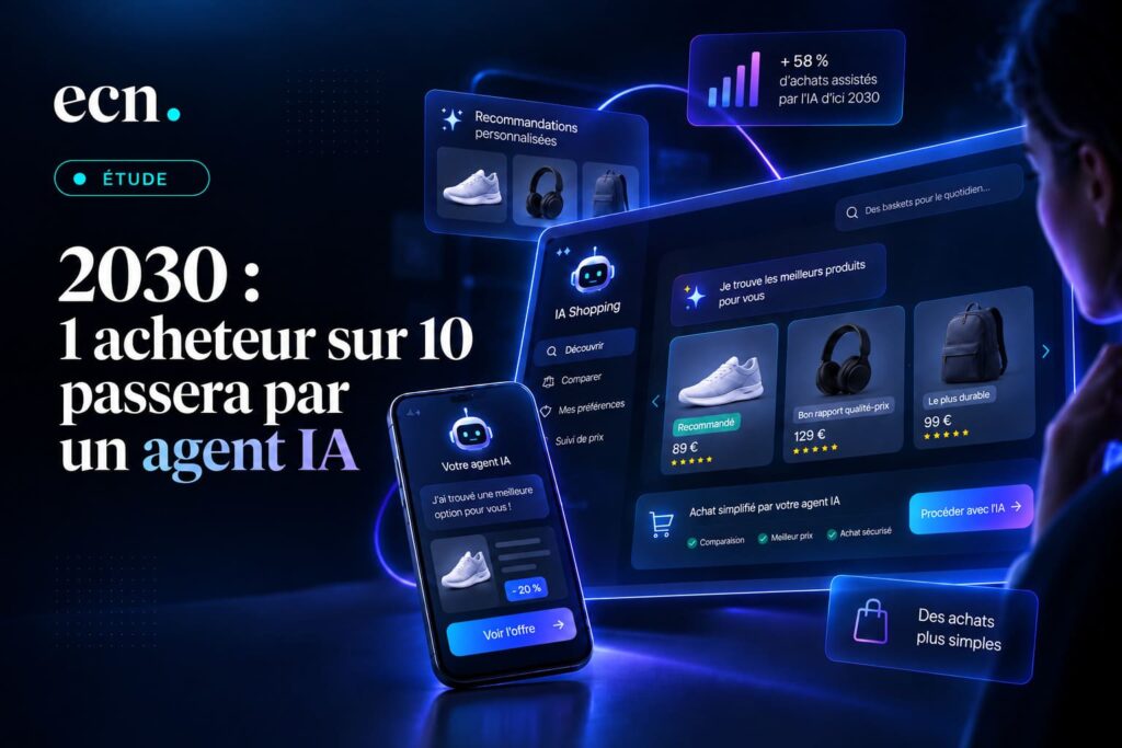 Commerce agentique comment l’IA va transformer les ventes e-commerce d’ici 2030