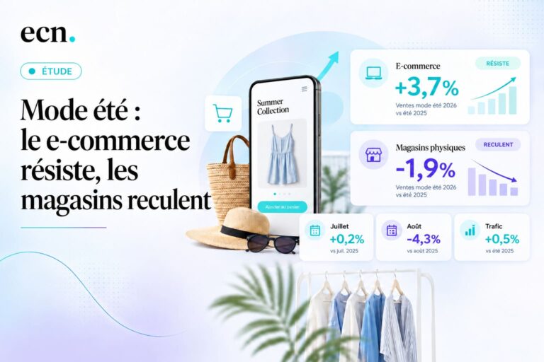 Mode : les ventes en magasin reculent de 1,9% cet été, le e-commerce progresse de 3,7%