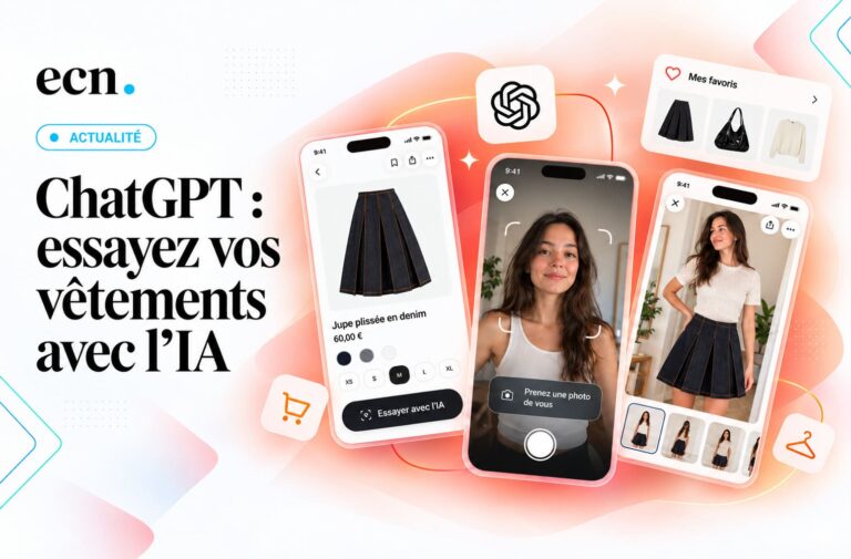 ChatGPT Shopping essayage virtuel, favoris et nouvelles règles de visibilité des produits