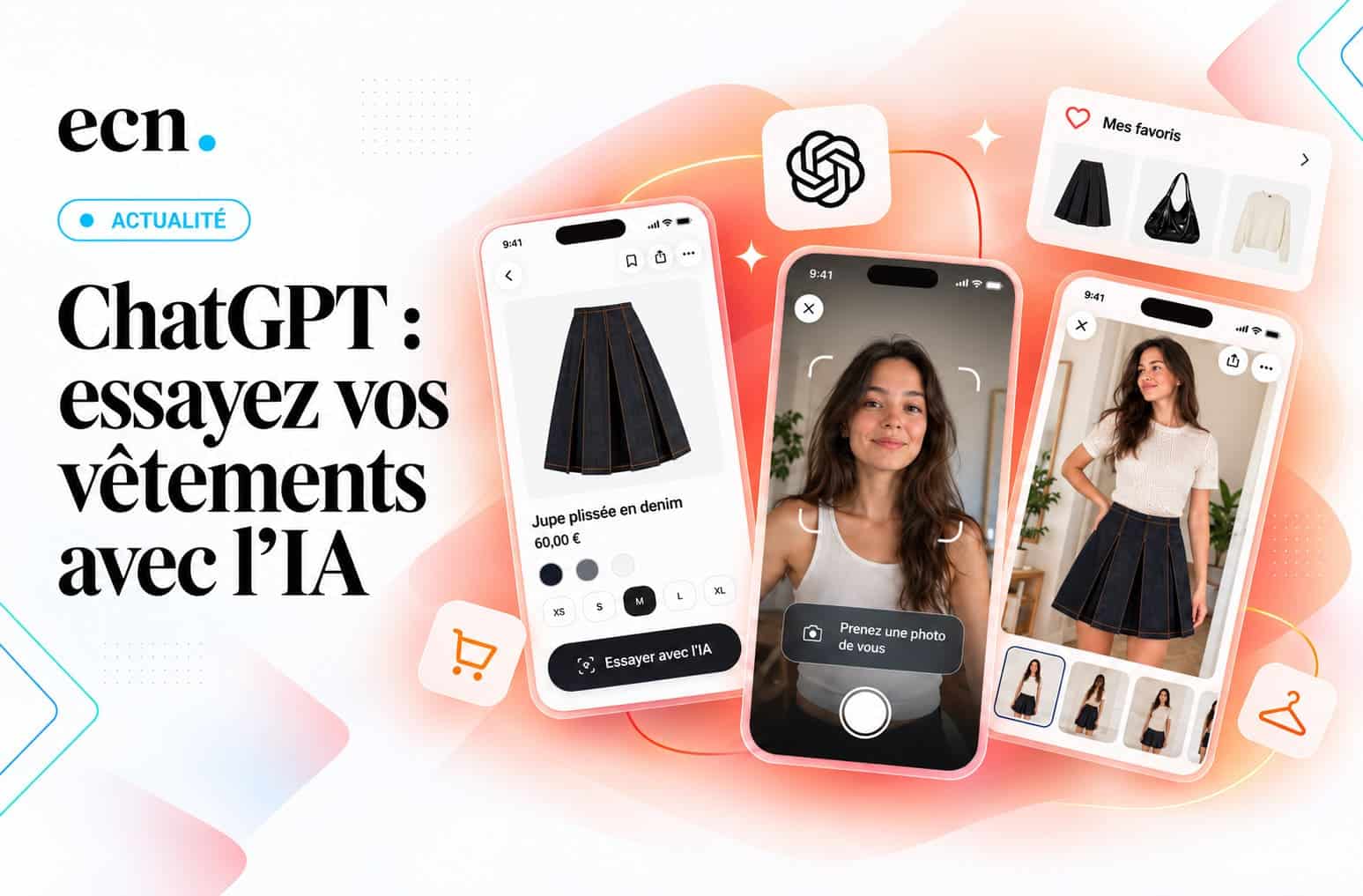 ChatGPT Shopping essayage virtuel, favoris et nouvelles règles de visibilité des produits