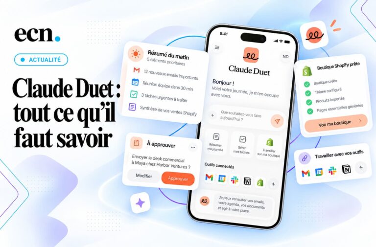 Claude Duet : tout savoir sur l’agent IA qui peut gérer votre boutique Shopify